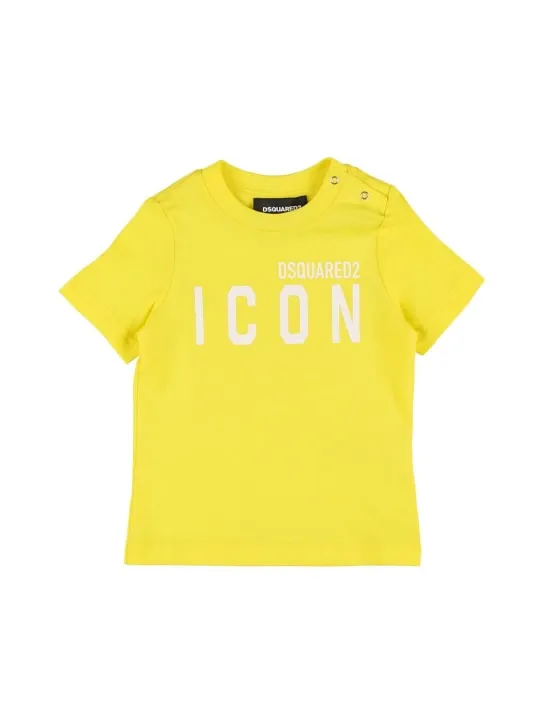 Dsquared2   Logo print cotton jersey t-shirt 