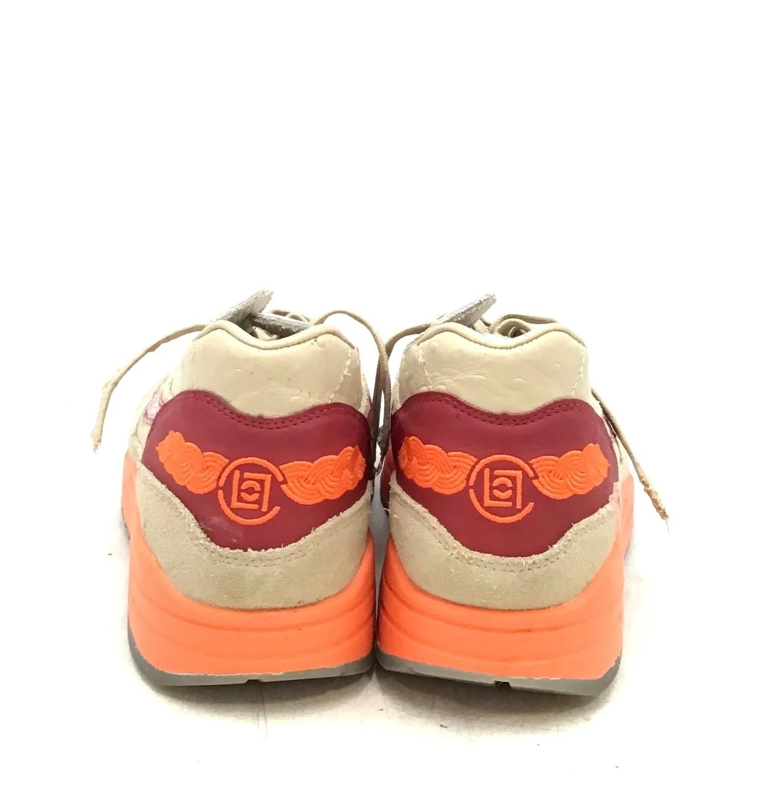 Nike Men's Air Max 1 Tan Orange Kiss of Death Running Athletic Shoes - Size 10.5