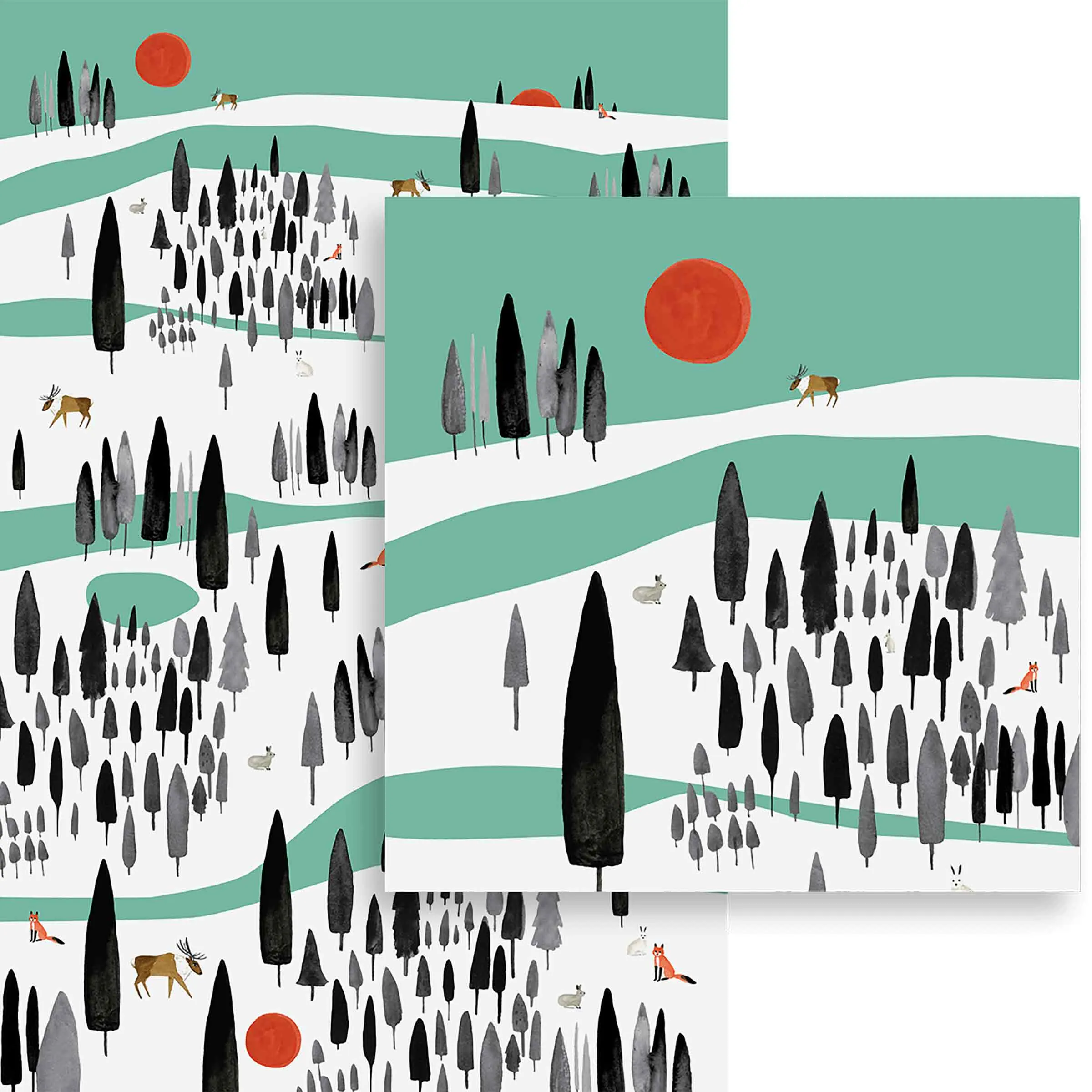 Wild World Gift Wrap Set